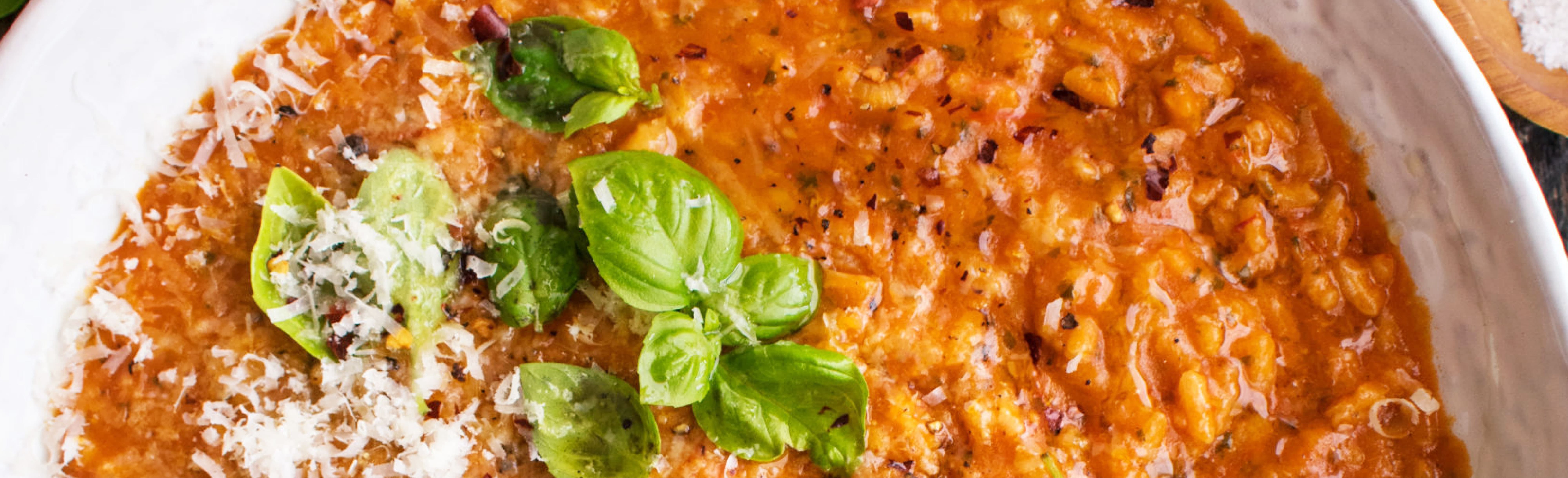 Creamy Tomato Risotto | Pure Harvest