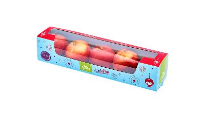 Lolipop snack apples