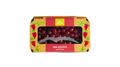 Seedless red grapes